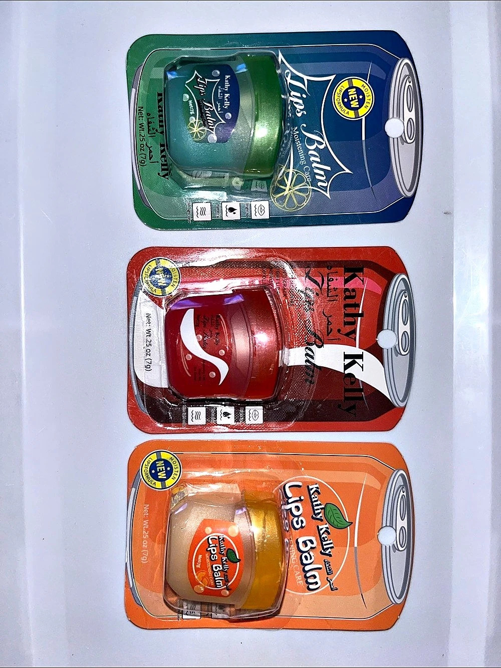 Kathy Kelly Lips Balm Lip Balm Set Green & Red